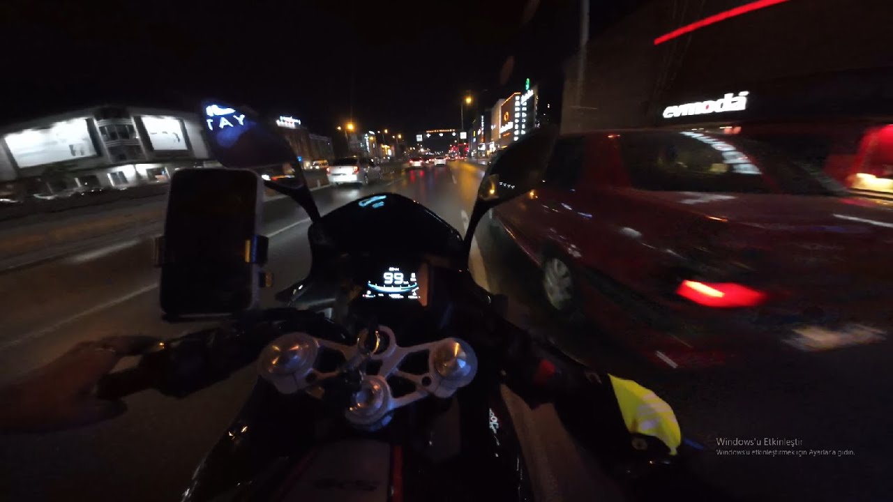 SRK 125 R ile gece çıtır gazlama hesabı