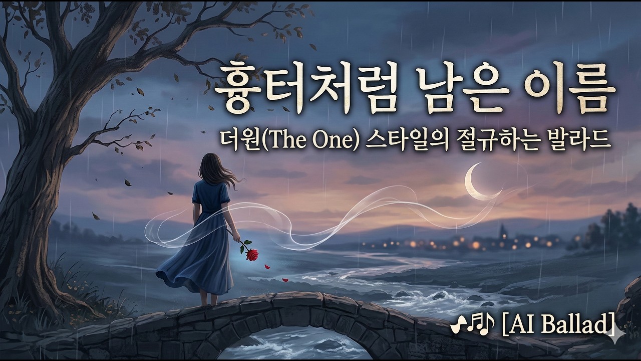 흉터처럼 남은 이름 - 잊으려 할수록 더 선명해지는 너에게 (Emotional K-Ballad)
