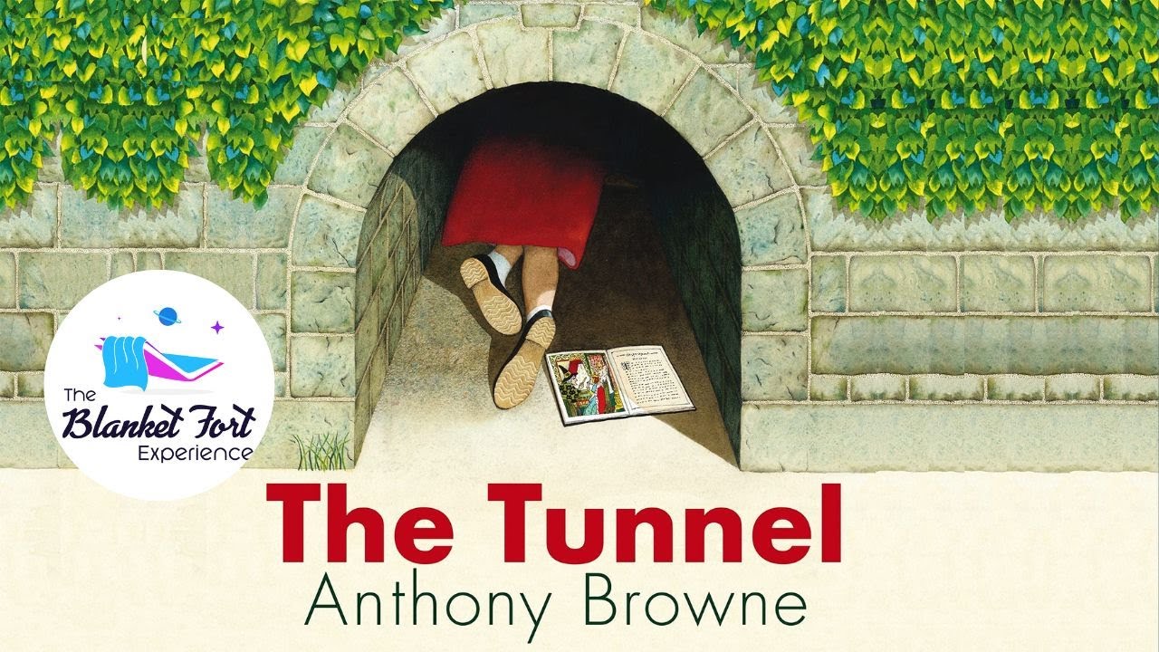 🏠👫🏻🕳️🌲 🌲Explore the Unknown in #thetunnel  by #anthonybrowne #Imagination #Adventure #Explore