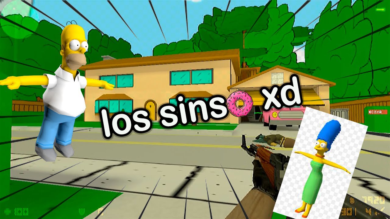 El mapa de los simpson/ Counter strike 1.6