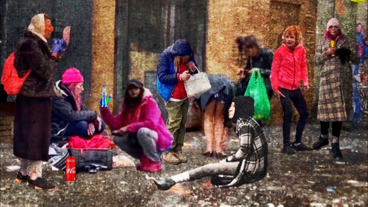 Fentanyl women on the street II.                                          #fentanyl#homeless #canada