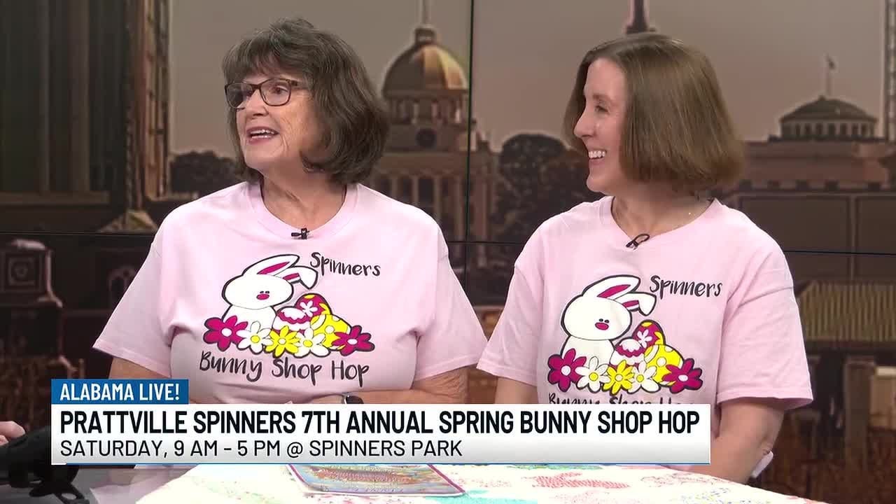 Prattville Spinner hosts 7th Annual Spring Bunny Shop Hop