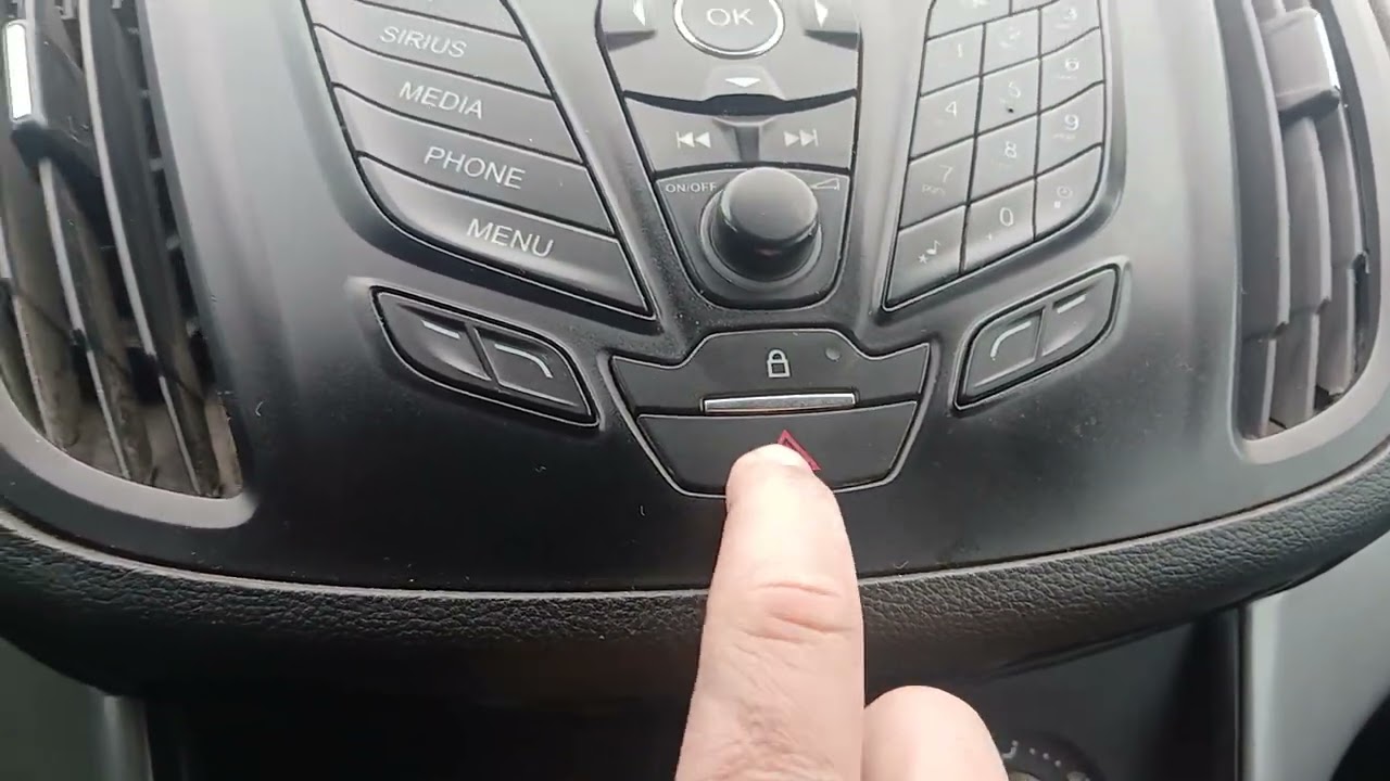 How to Turn On Hazard Lights – Ford Escape (2013–2019) | Emergency Flashers