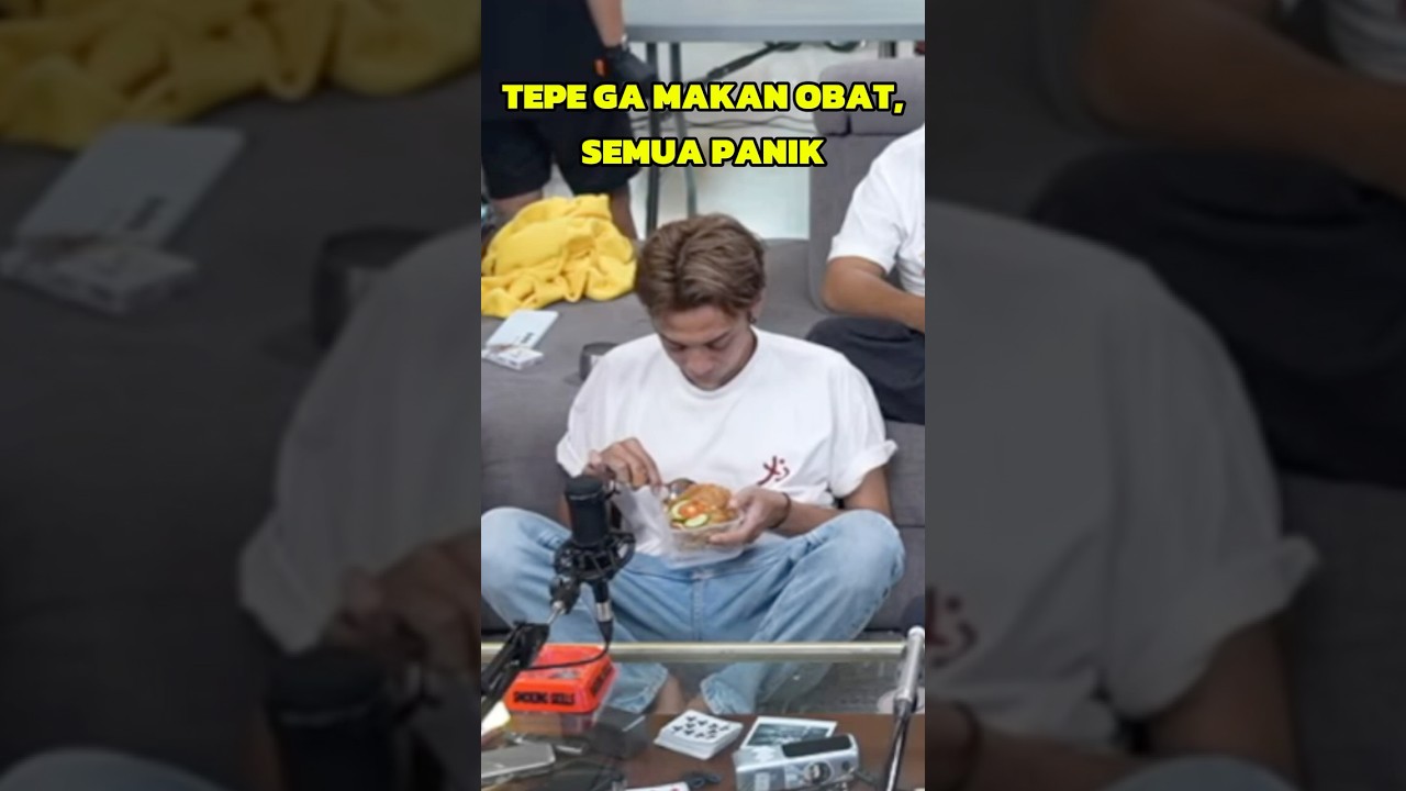 TEPE Lupa Makan Obat Semua Panik