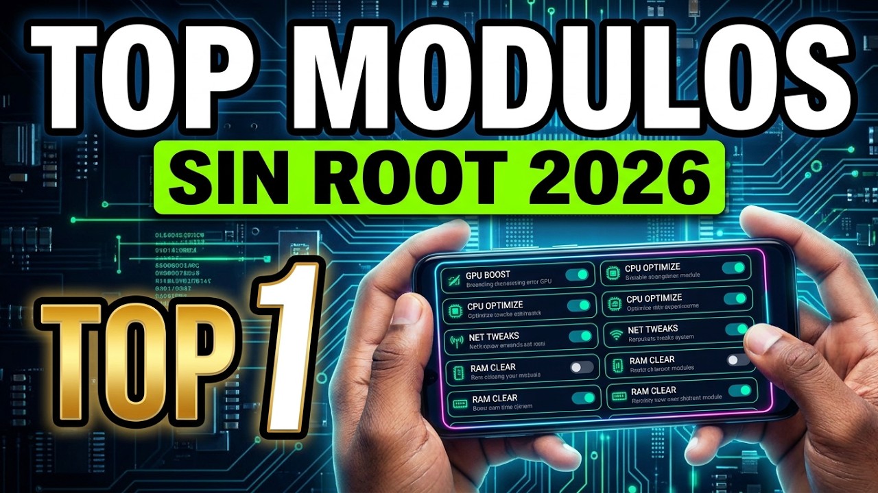 &iexcl;NIVEL DIOS! 🚀 TOP 5 M&Oacute;DULOS AxManager SIN ROOT 2026 (Android Ultra R&aacute;pido)