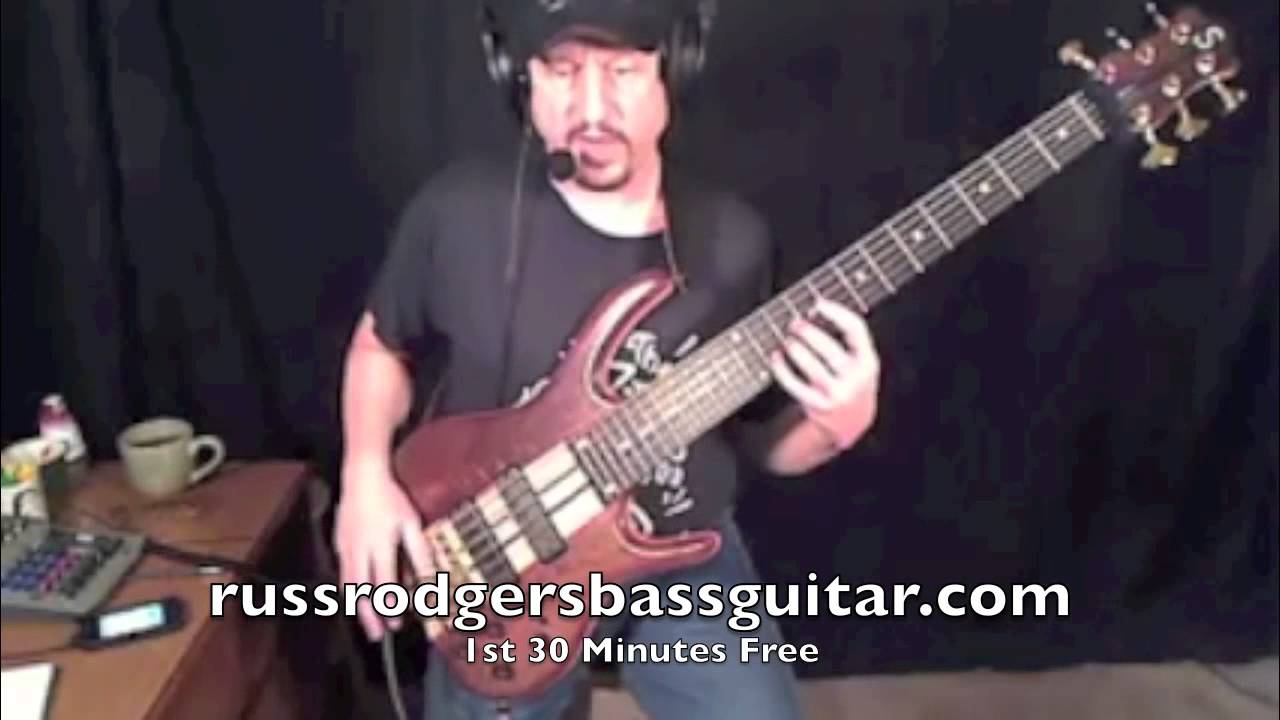 Online Bass Lesson On Ear Training Exercises By Russ Rodgers