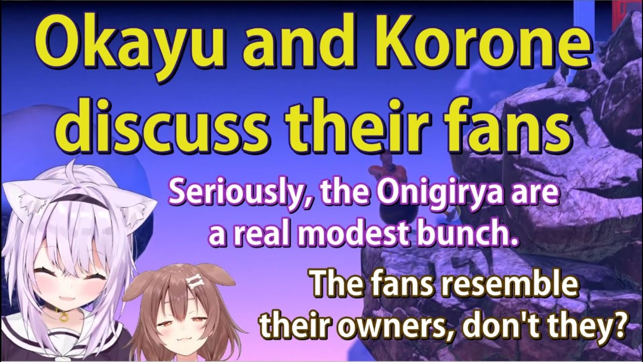 OkaKoro: Okayu and Korone talk about raising fans