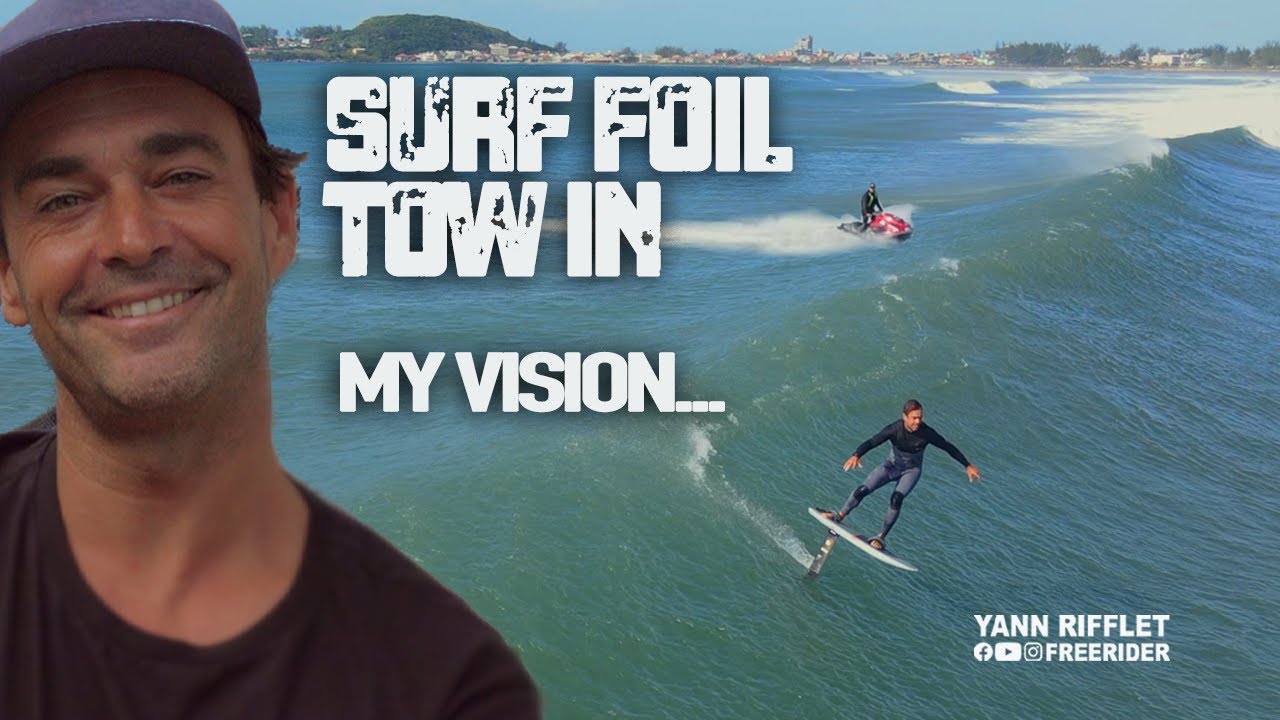 Le surf foil tow-in, une autre dimension du surf