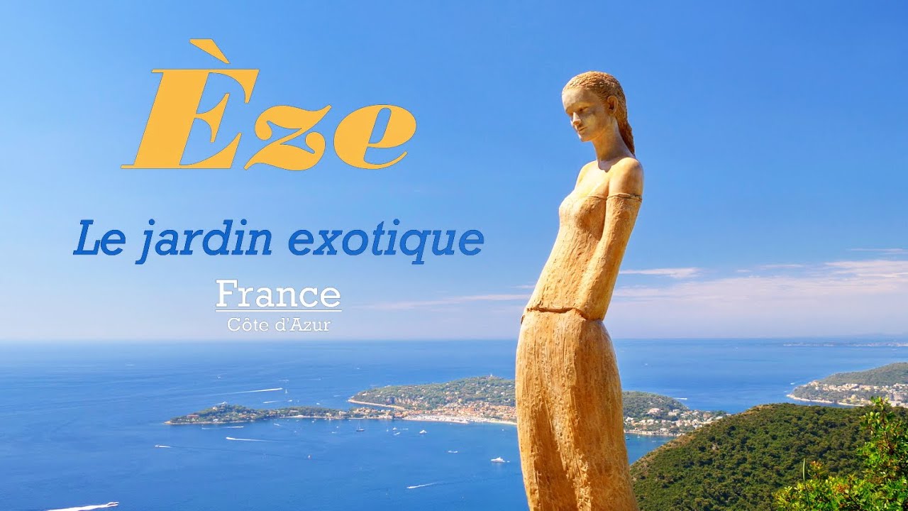 Le jardin exotique d'Eze, à ne pas manquer ! 4K