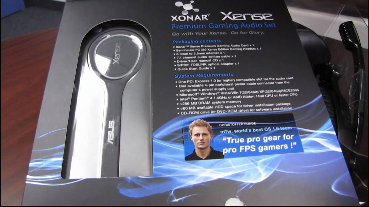 ASUS Xonar Xense Premium Gaming Audio Bundle Unboxing & First Look Linus Tech Tips