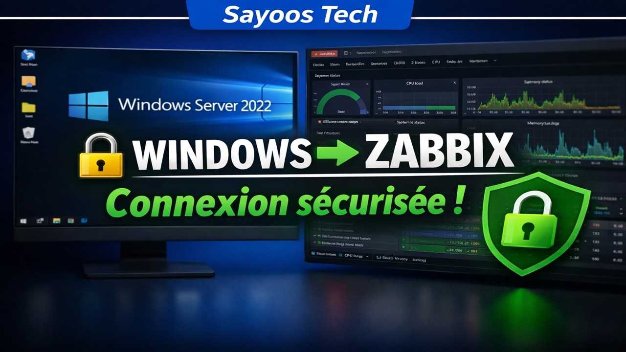 Ajouter un serveur Windows dans Zabbix (Connexion sécurisée avec PSK expliquée simplement)