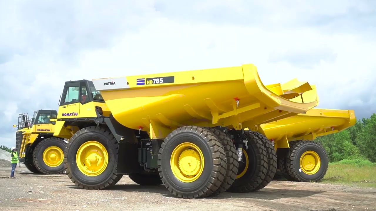 Mobilisasi 16 Unit HD Komatsu 785-7 - PT Putra Perkasa Abadi
