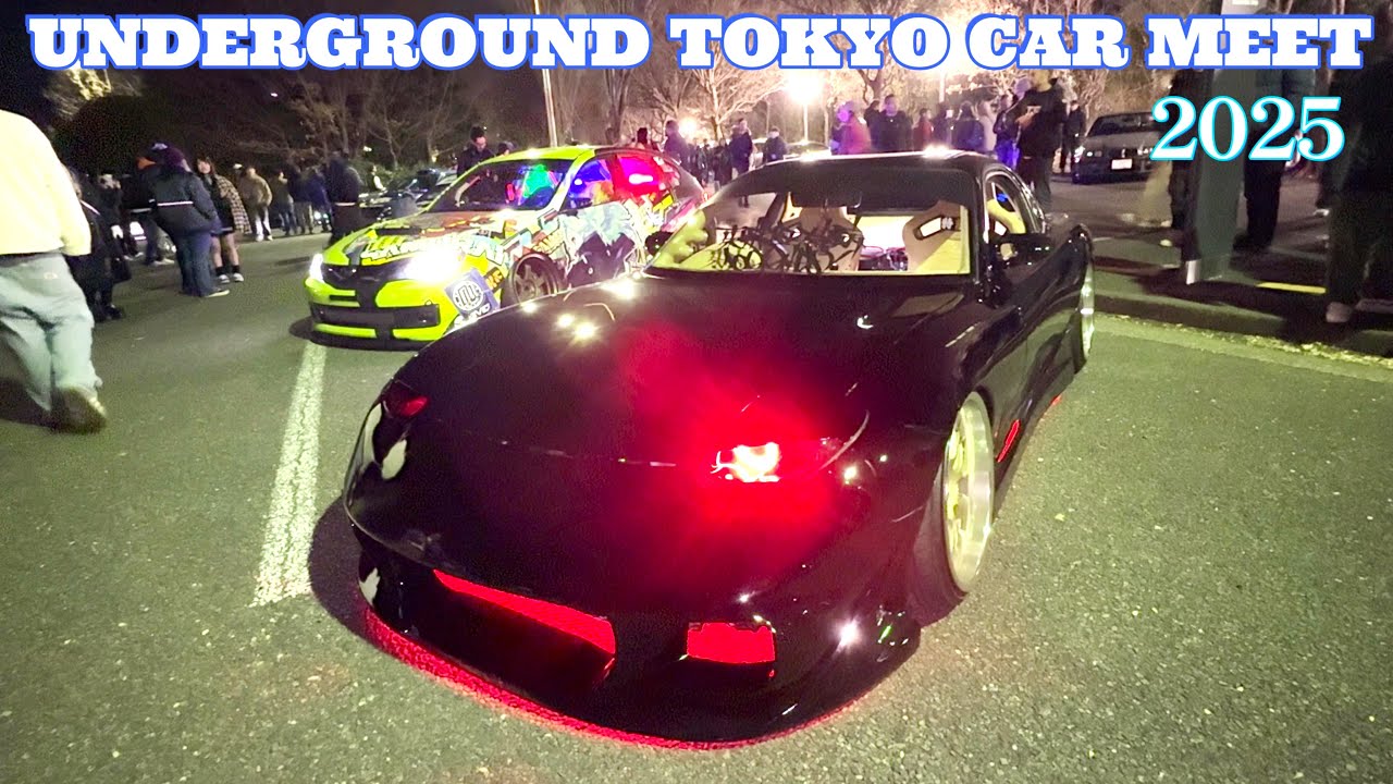 2025 Tokyo Underground secret car meet japan