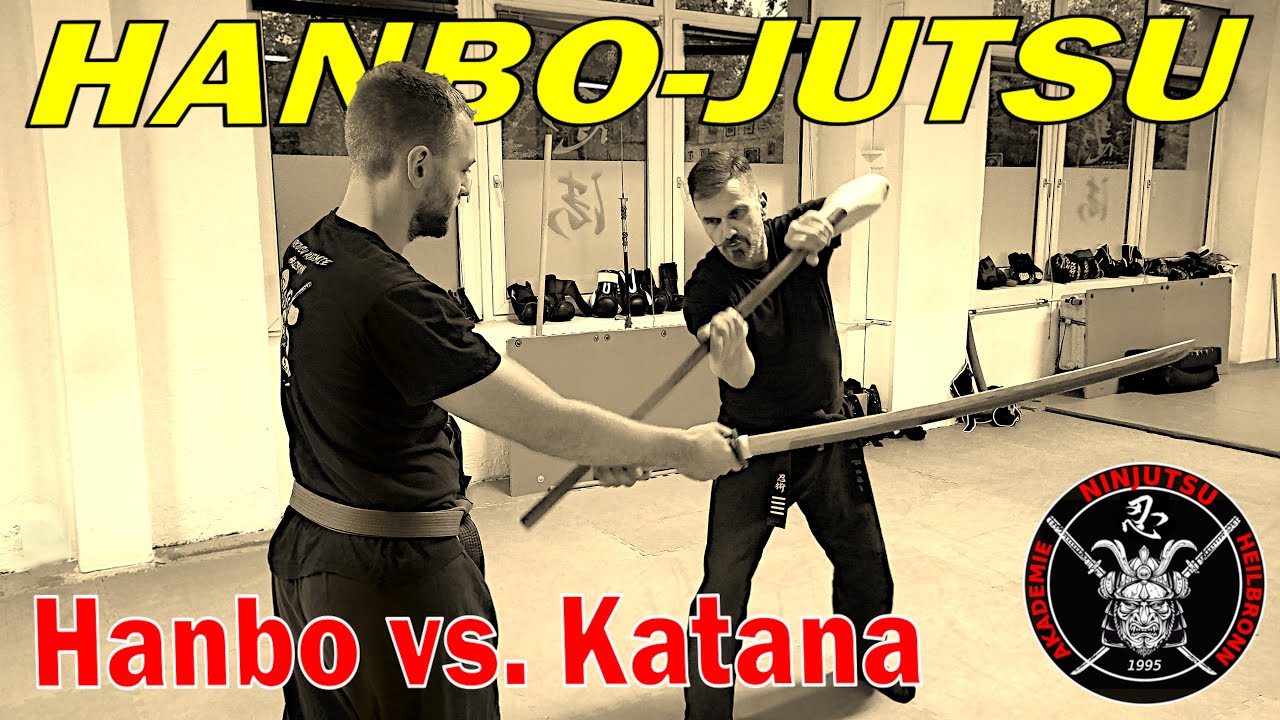 Ninja-Stockkampf: Hanbo vs. Katana