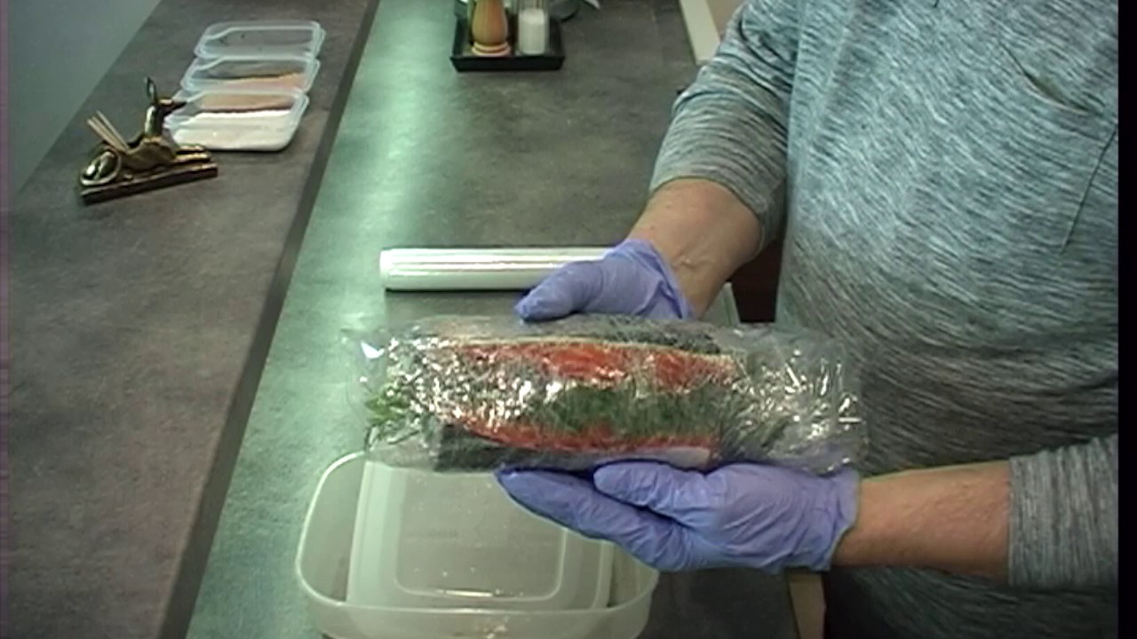 Gravlax - łosoś marynowany (łatwo i szybko)