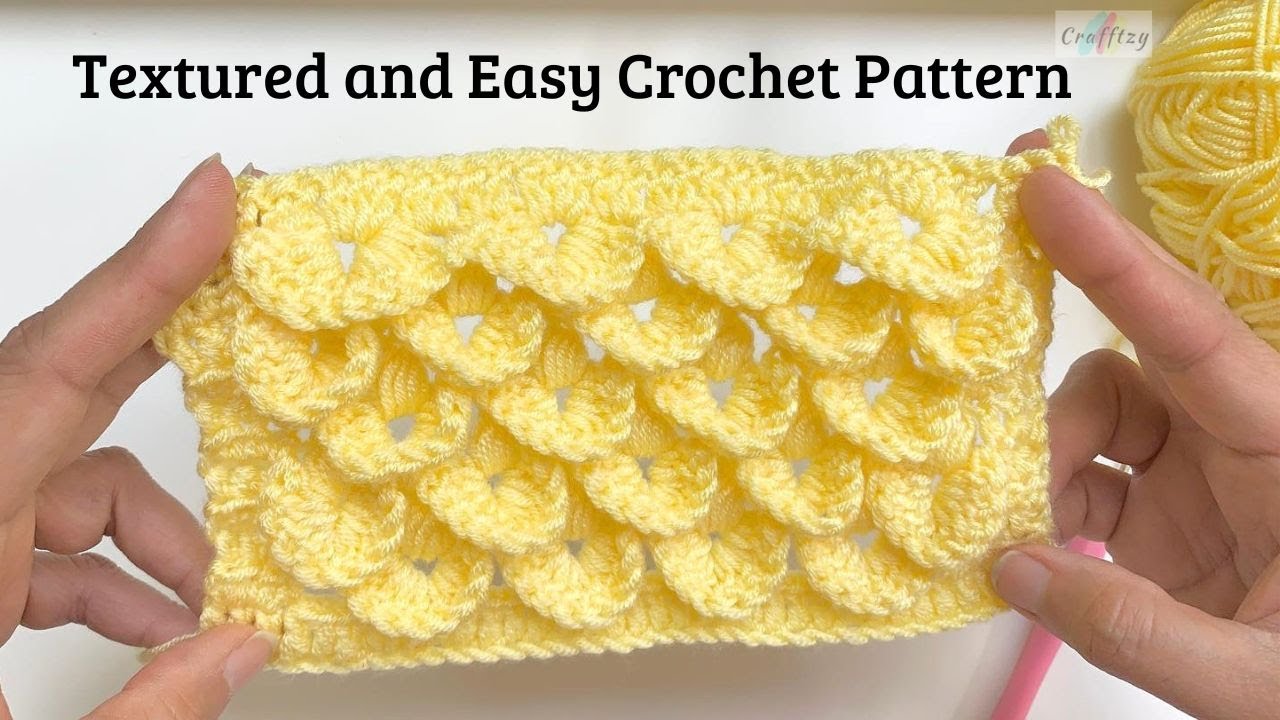 Learn This Stunning Crochet Pattern |Easy Crochet Tutorial🧶