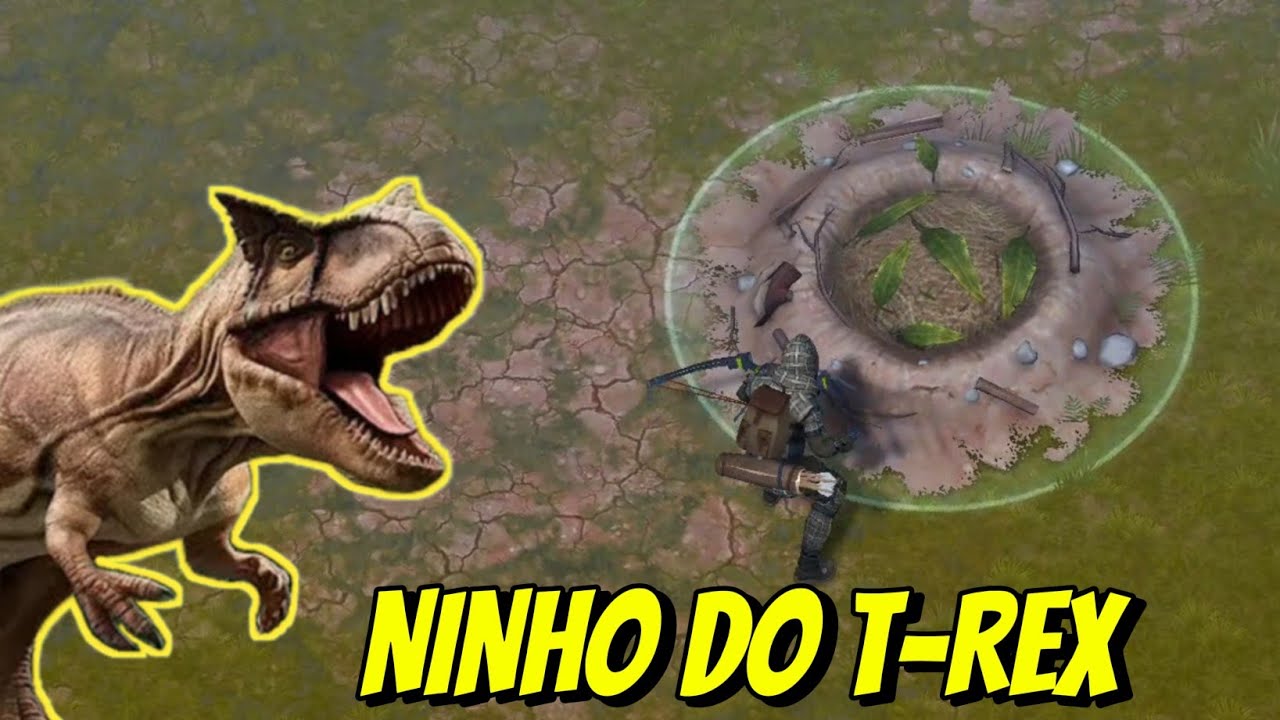 ✅ JURASSIC SURVIVAL | PEGANDO O 🥚 DO T-REX 🦖🦖