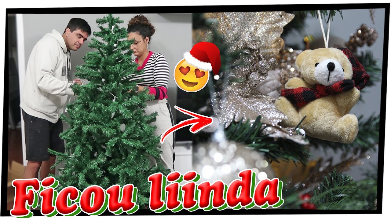 Montando nossa primeira *Árvore de Natal*🎄🤩