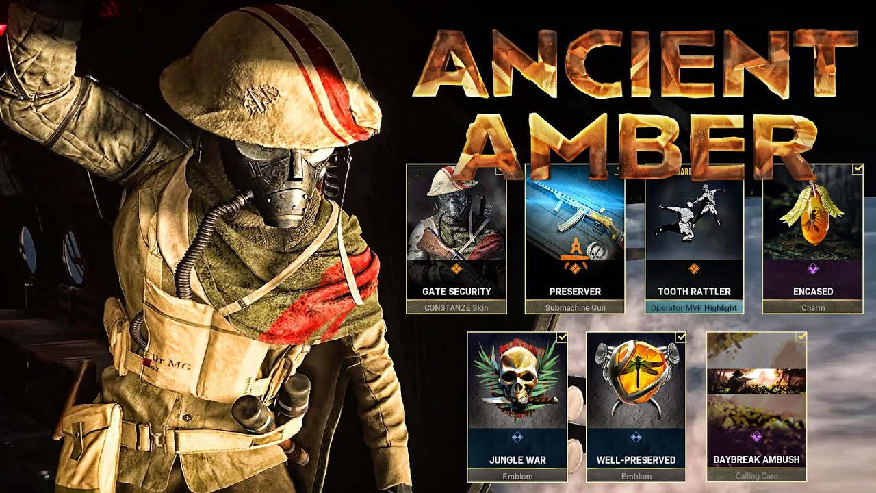 Ancient Amber - Warzone Showcase
