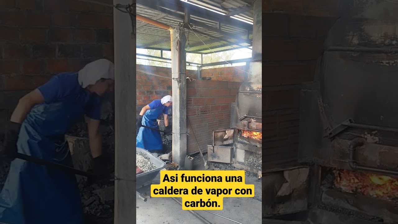 As&iacute; funciona una caldera de vapor con carb&oacute;n #vapor