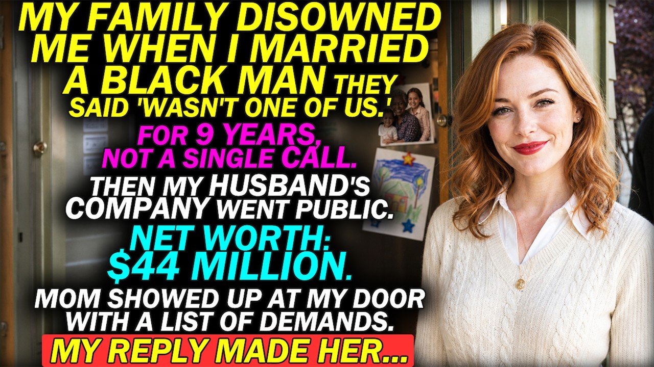 My Family Disowned Me for Marrying a Black Man &mdash; 9 Years Later Mom Showed Up with Demands