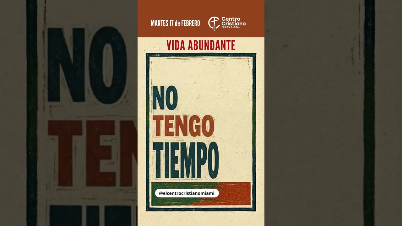 No tengo tiempo