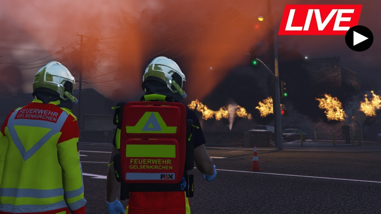 🔴 LIVE🔴 Feurige Angelegenheiten auf dem HLF⚡ Gelsenkirchen RP V.1 Maxmilim
