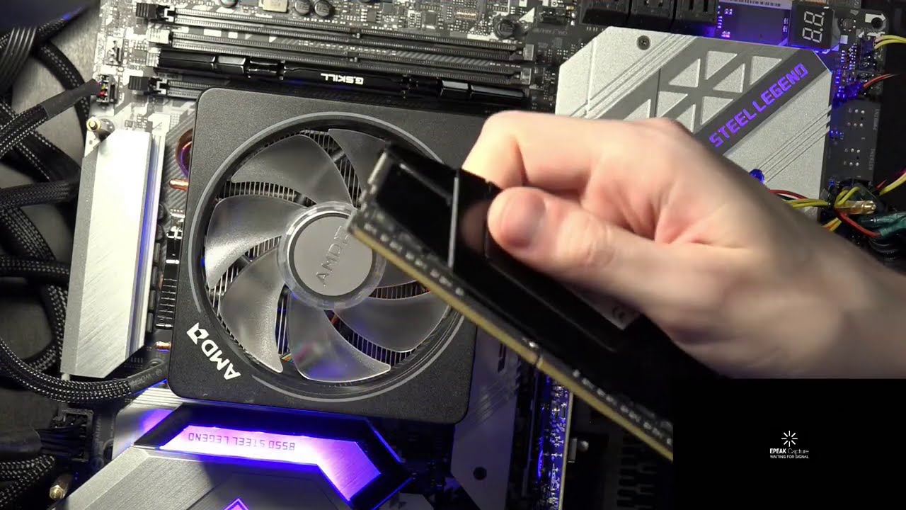 OVER 40% RAM OC! G.skill 2x8GB RipjawsV 3200C14 on Asrock B550 Steel Legend with Ryzen 5 3600