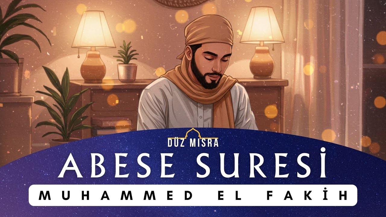 Abese Suresi Tilaveti | Muhammed El Fakih’in Etkileyici Kıraati