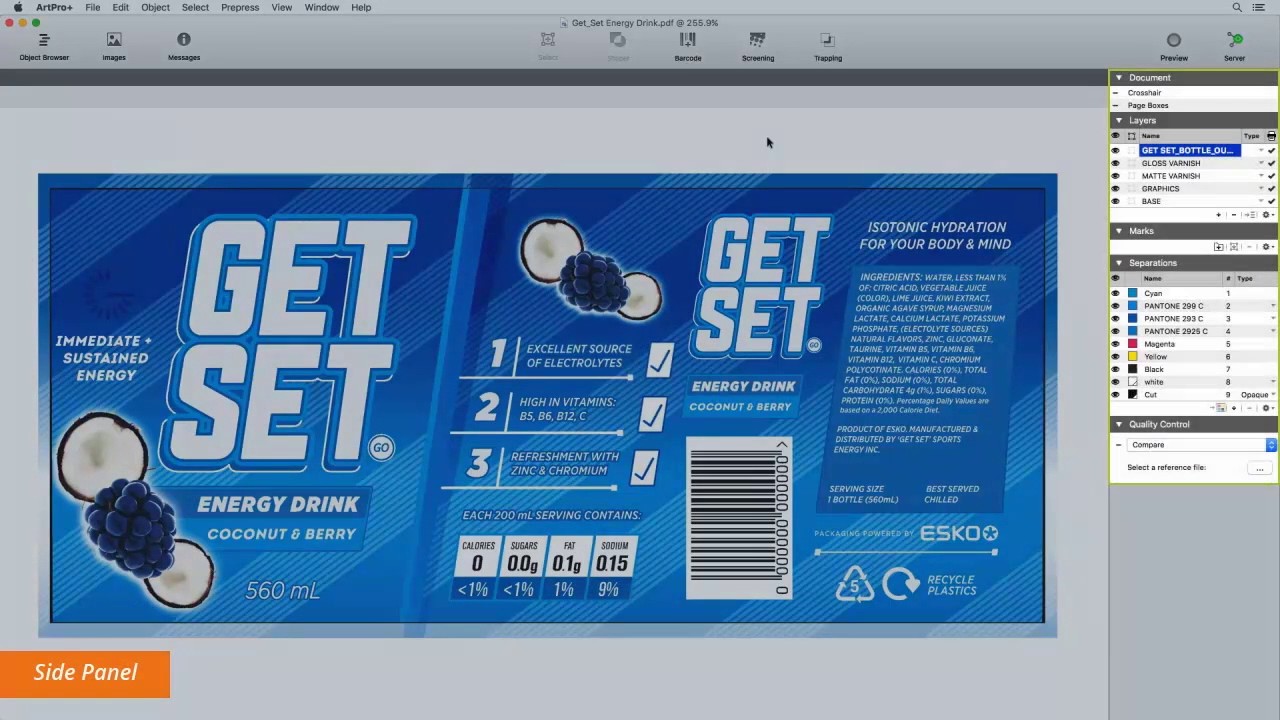 Clean GUI in ArtPro+