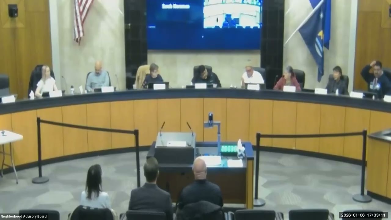 Ward 3 Neighborhood Advisory Board Meeting - January 6, 2026