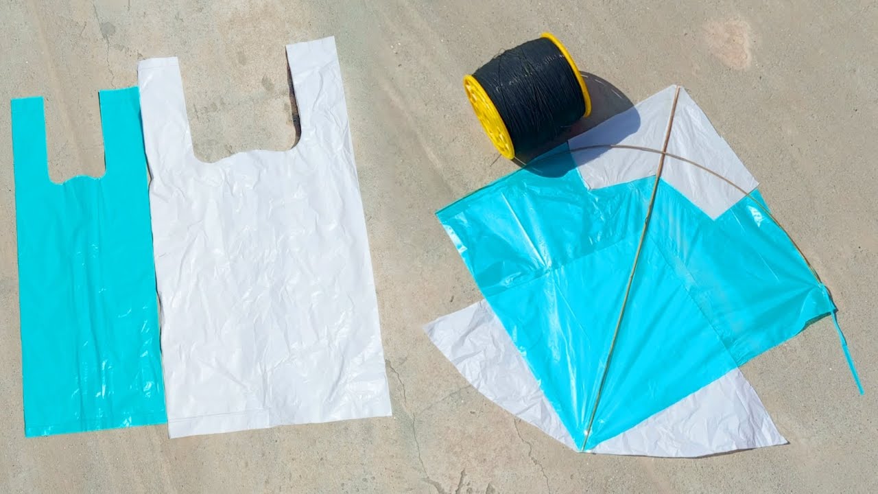 How to make a Sharla kite making at home 