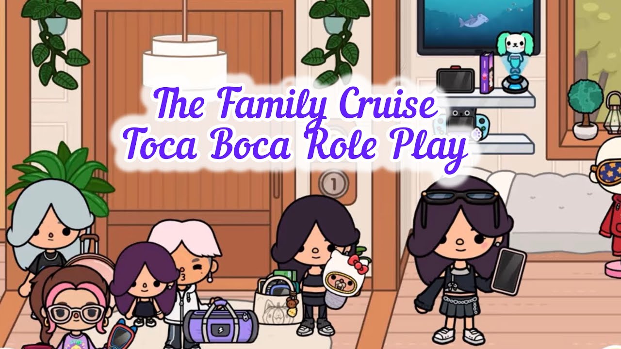The family cruise 🚢 “Toca Boca “