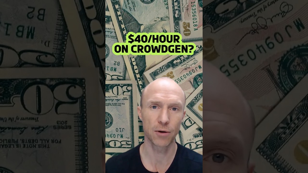 Up to $40 per Hour on CrowdGen #makemoneyonline