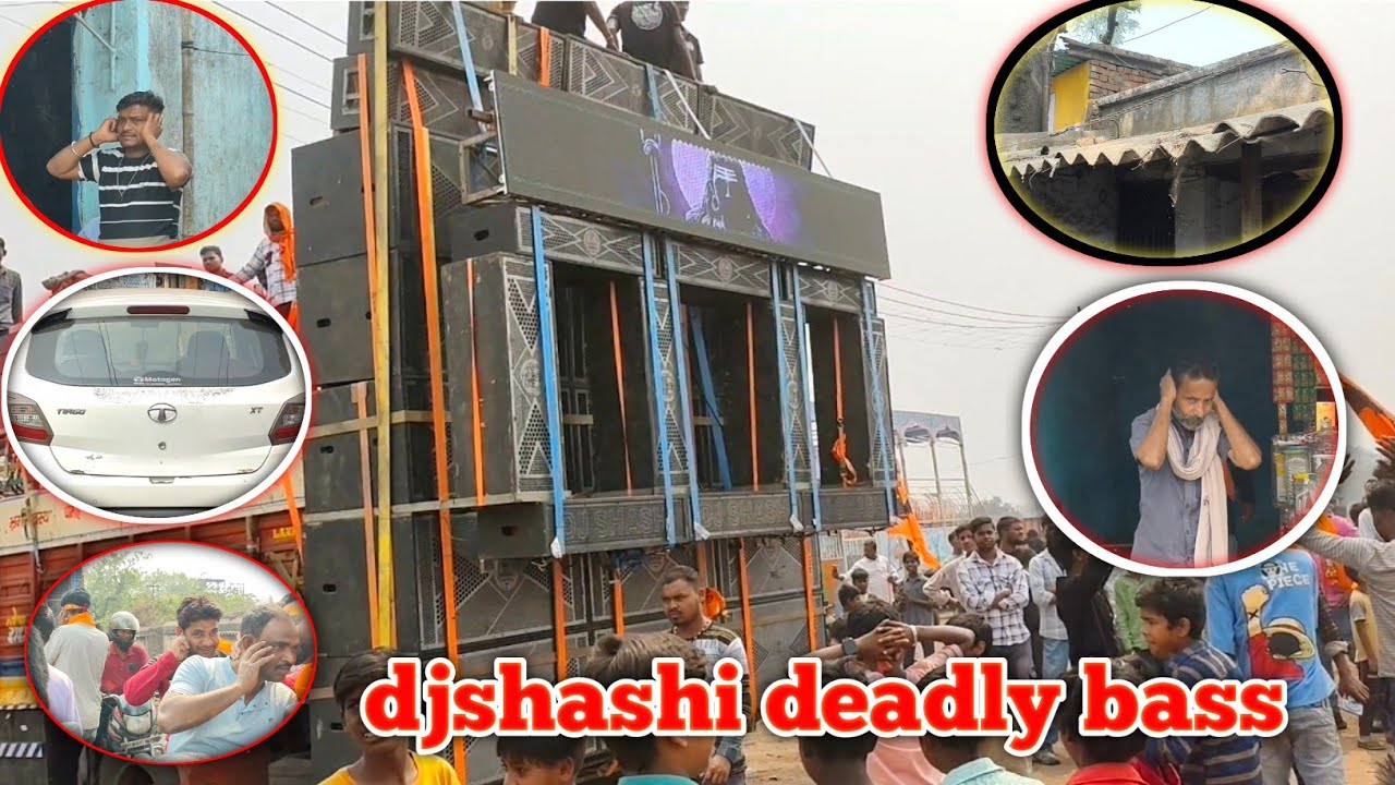 Djshashi aaj pura layabad ke dukano ka garda saaf kar diya deadly bass @djshashijharkhandno.1dj320 