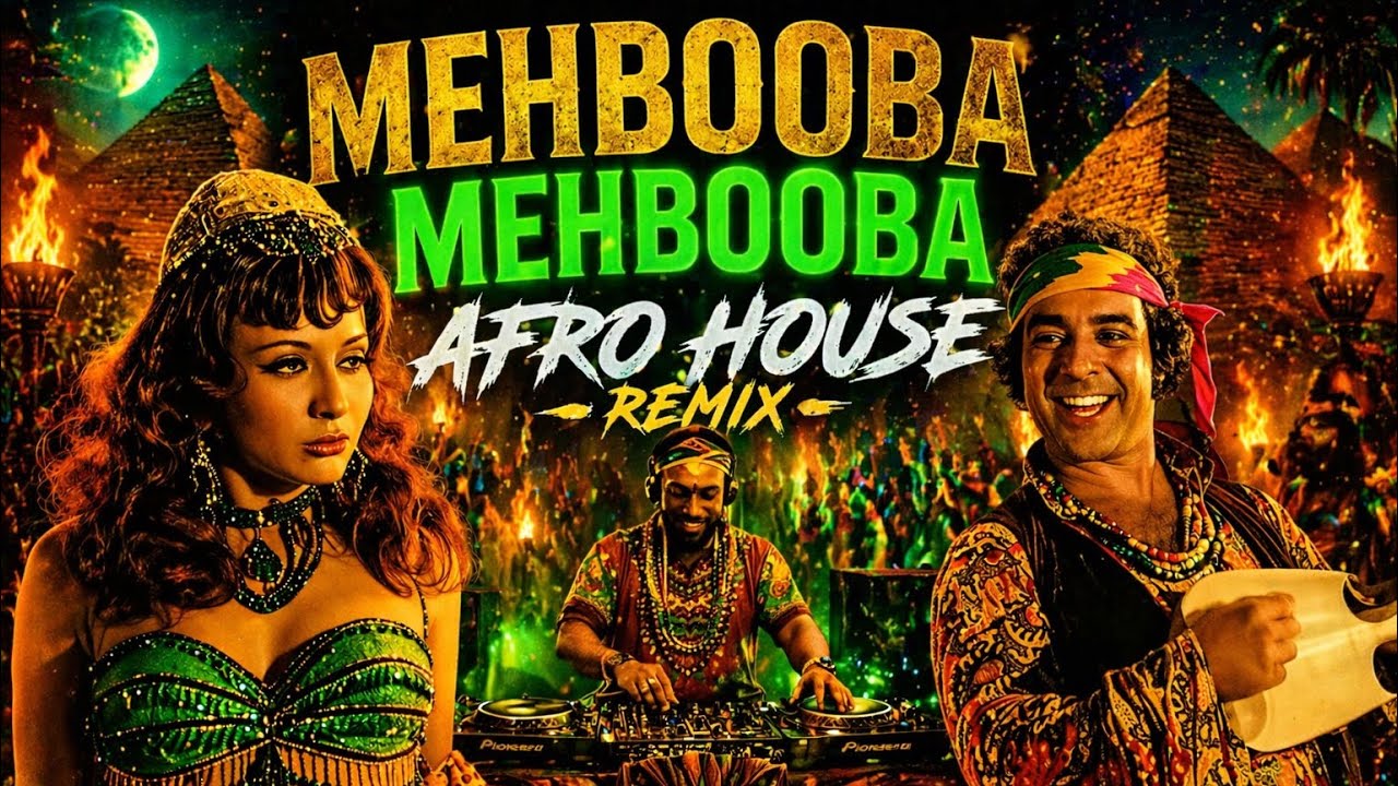 Mehbooba Mehbooba (Afro Tribal Mix) | Bollywood x Afro House 2026