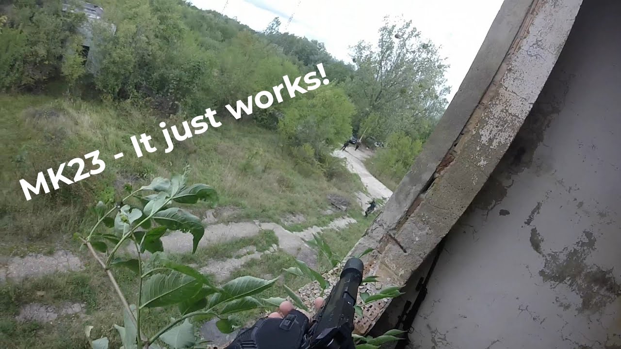 This is WHY you need a RELIABLE sidearm (MK23 gameplay)