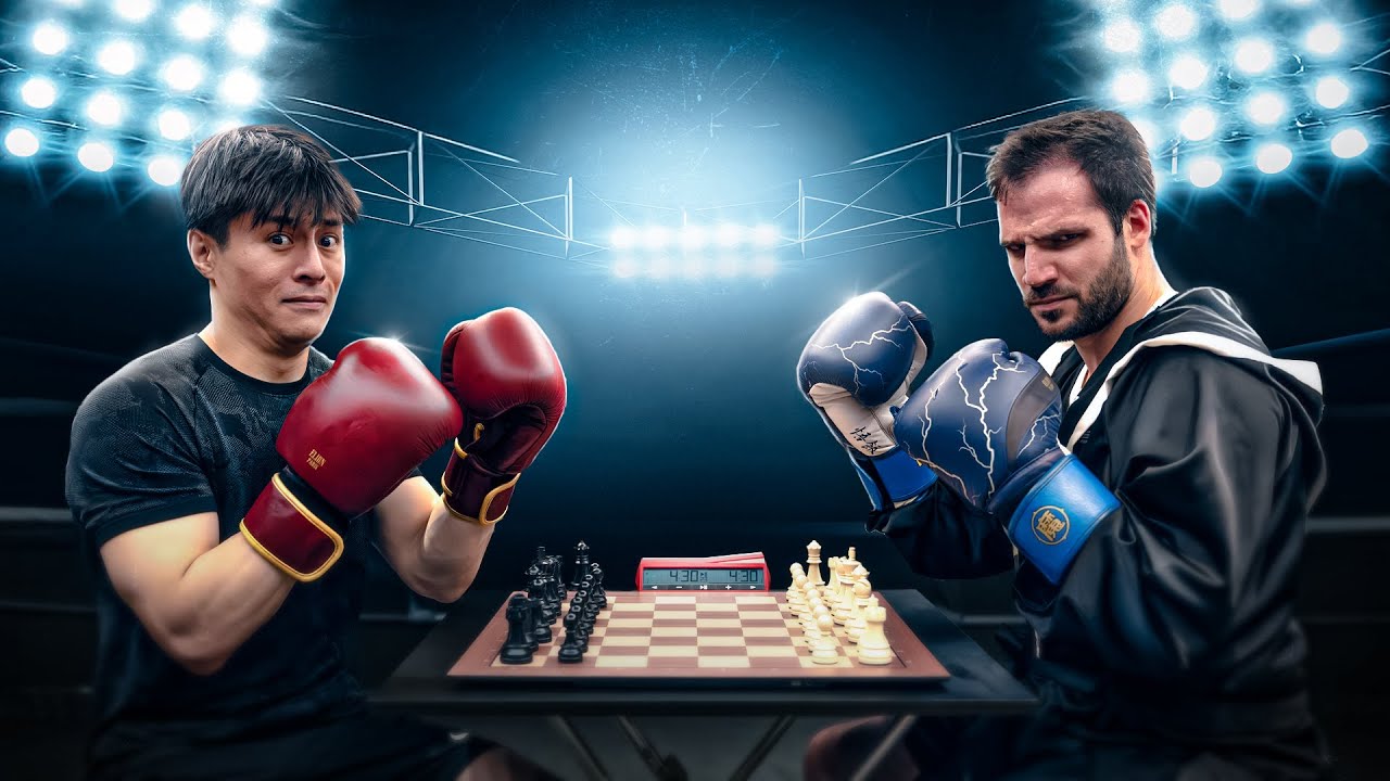 J’AFFRONTE un CHAMPION du MONDE de CHESSBOXING !!