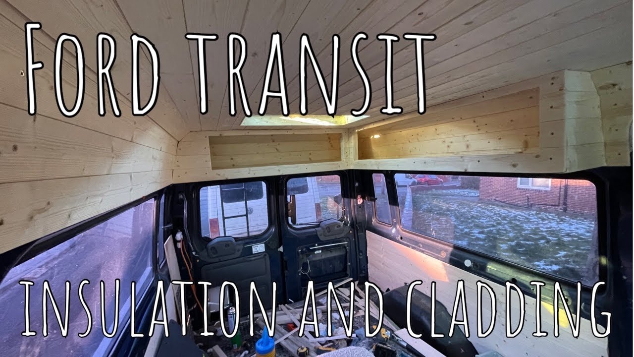 Ford Transit INSULATION AND CLADDING Camper Van Refit - Coalition Vans