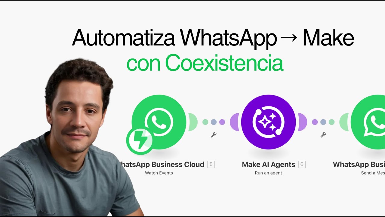 Conecta WhatsApp a Make con Coexistencia (Nuevo M&eacute;todo) | Crea tu Asistente IA en 10 Minutos