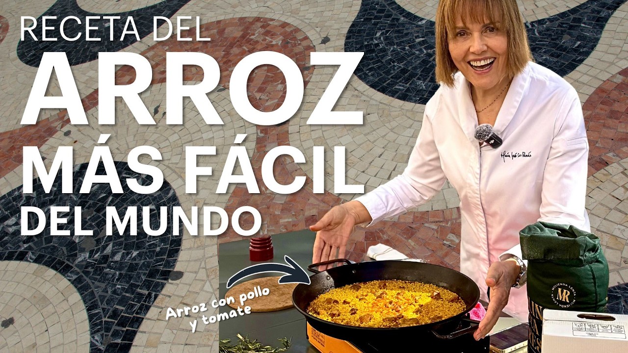 Arroz con pollo y tomate | Receta fácil para principiantes con María José San Román