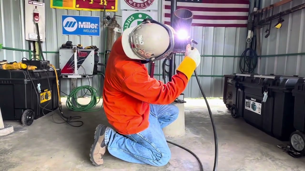 Pipe welding with TIG (GTAW) 6G Position (ER70s2) carbon steel