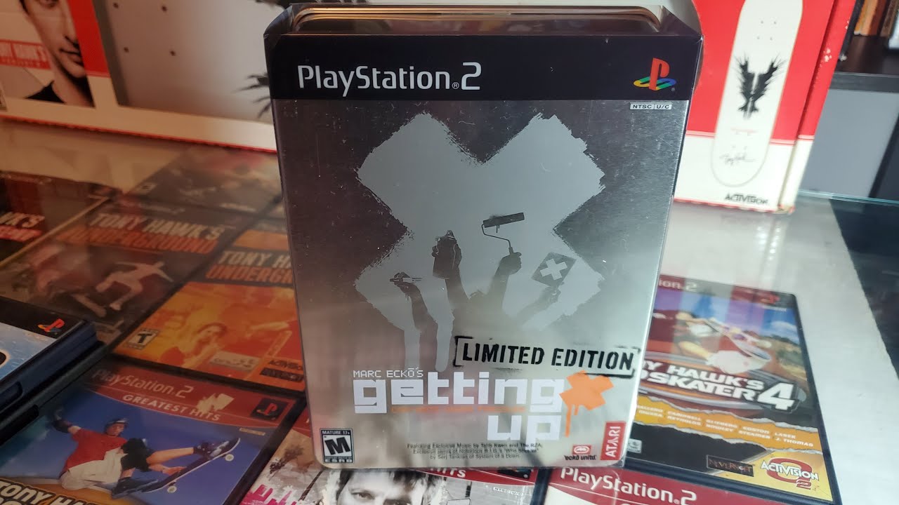Marc Ecko's Getting Up Contents Under Pressure Limited Edition PlayStation 2 Box
