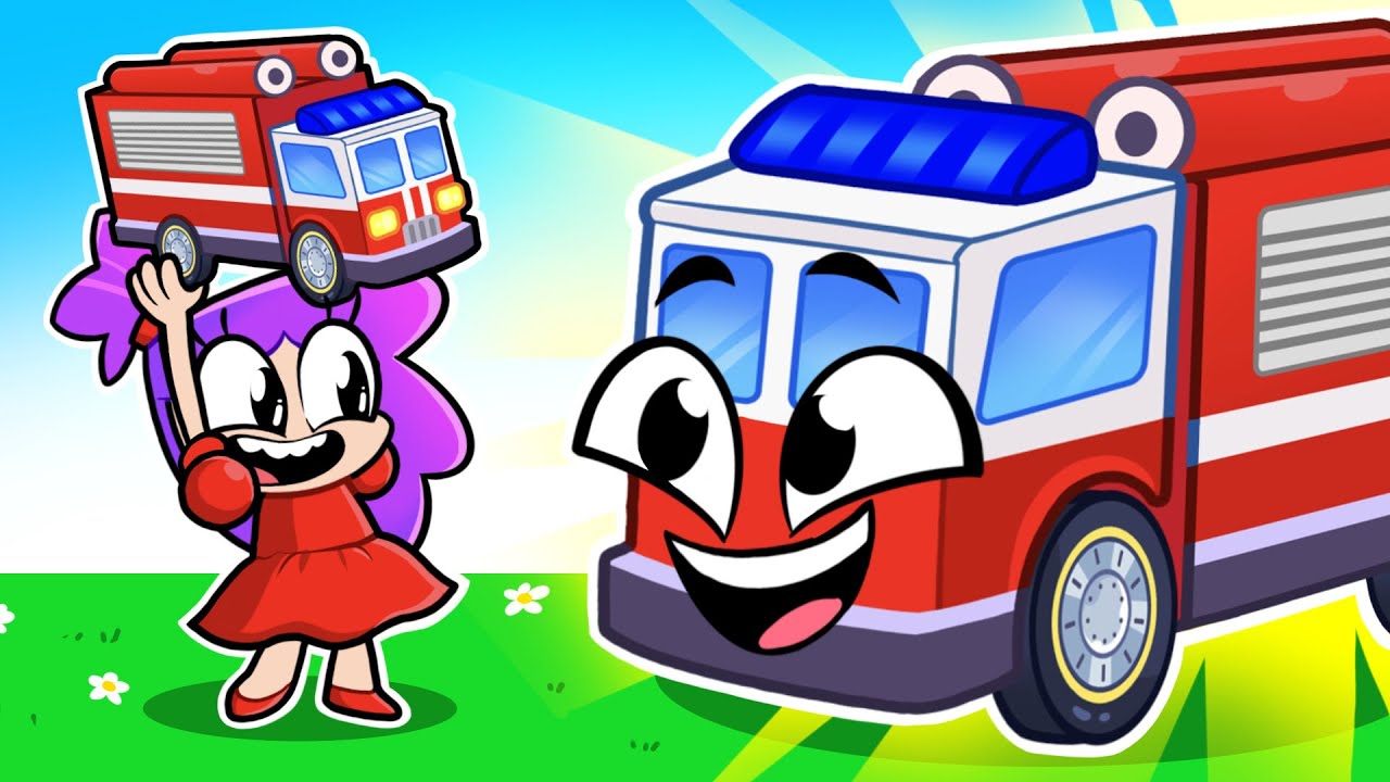 Firefighter Truck Adventures! 🚒 Viv and Denny’s Fun Rescue Mission | Kids Cartoon