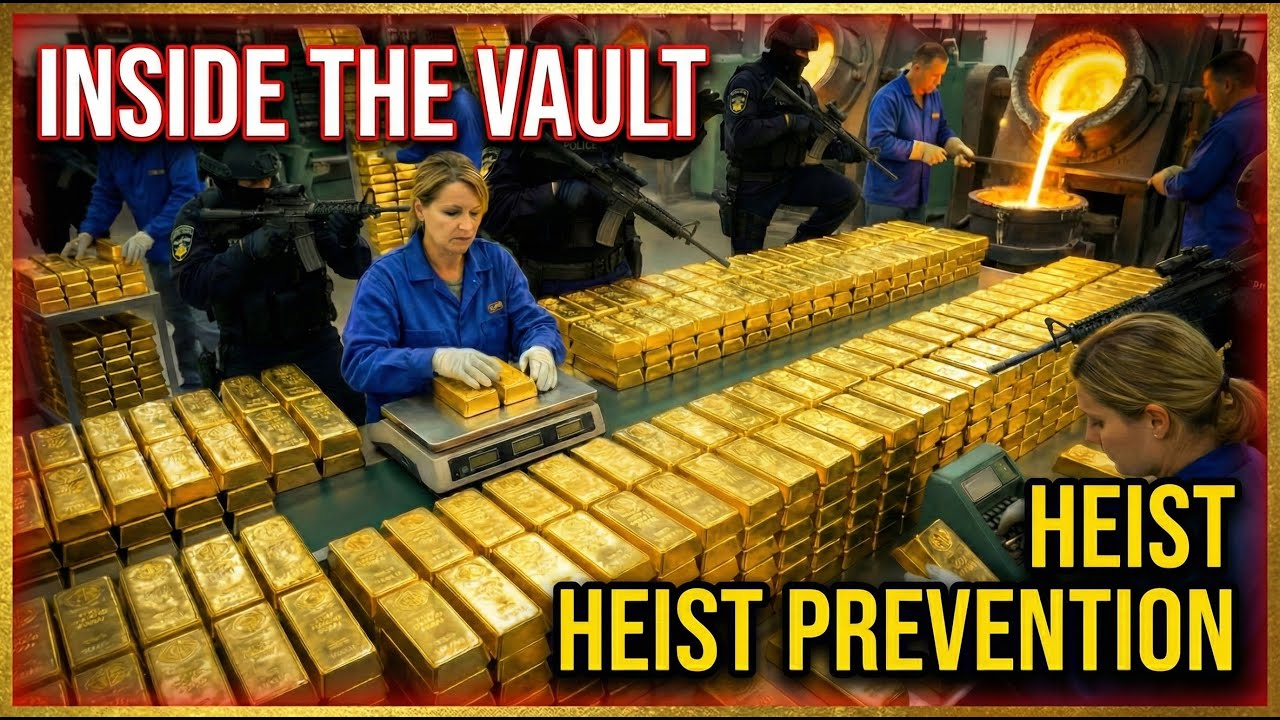 Inside the Modern Factory: How 24K Gold Is Made Today