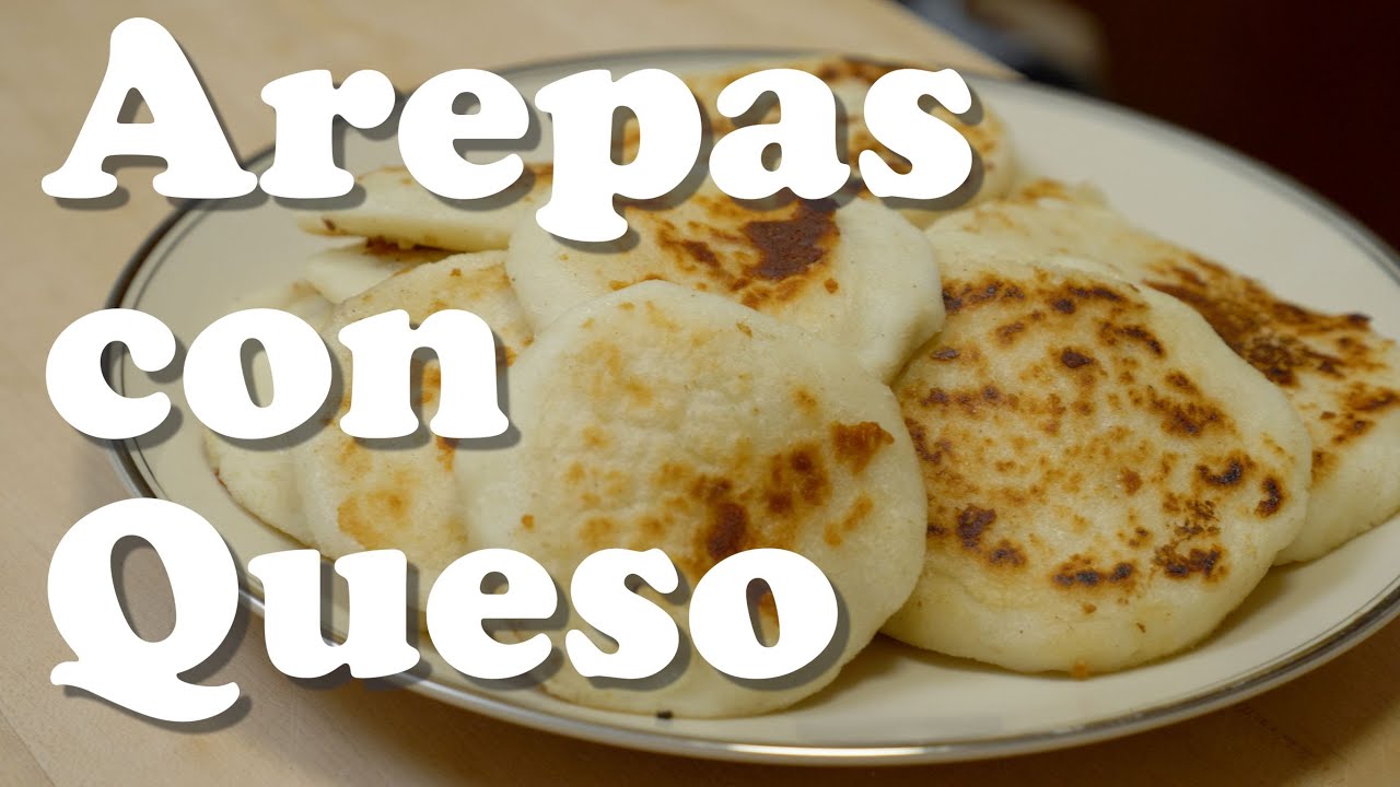 Arepas con Queso | Basic Home Cooking