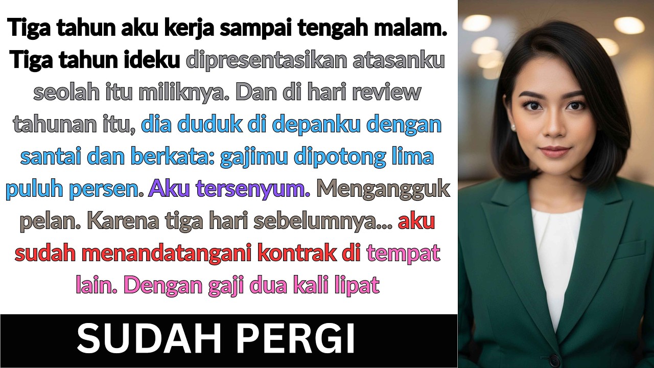 Bos Memotong Ga Saya Setengah Saat Review — Tidak Tahu Saya Sudah Merencanakan untuk Pergi