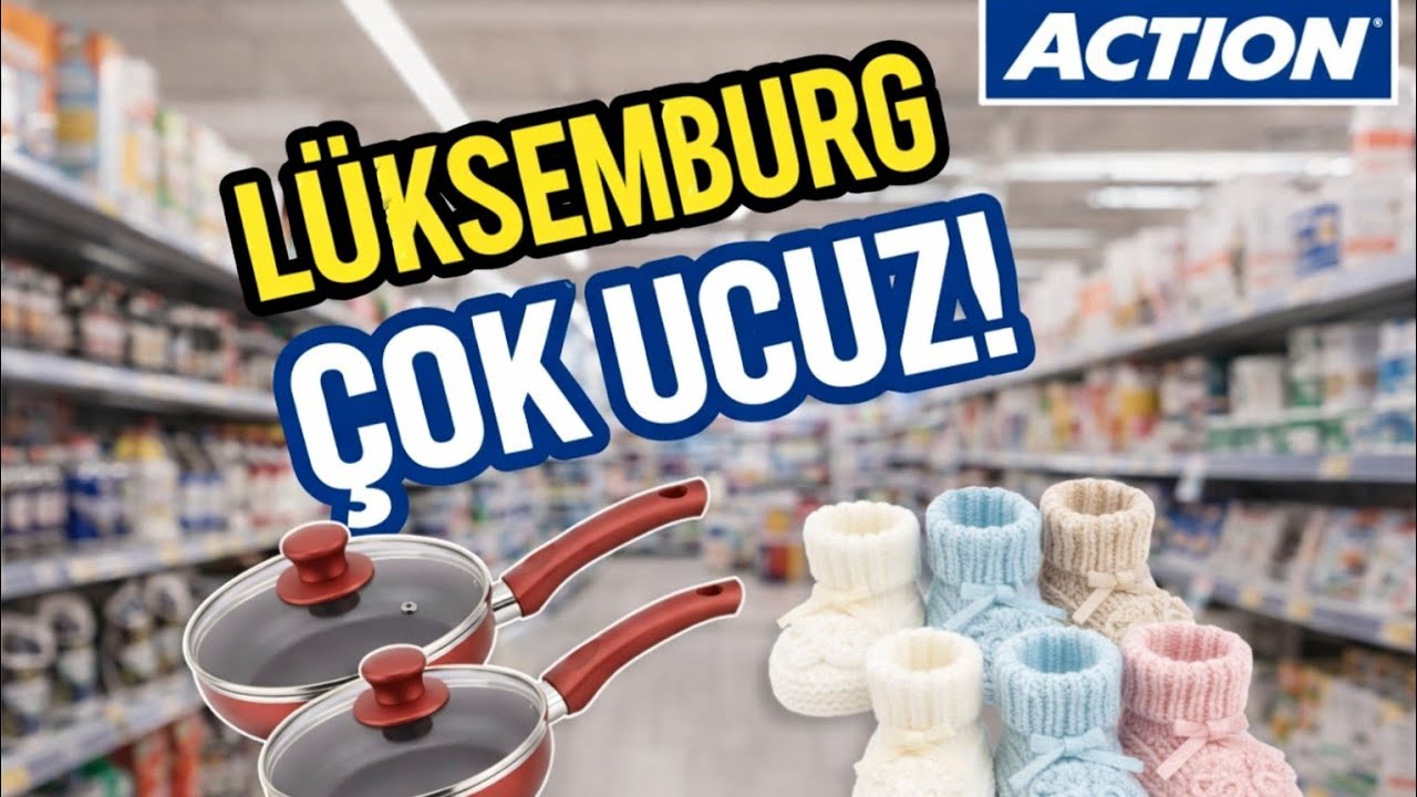 Avrupa Belçika Lüksemburg Action Mağaza Alışveriş Turu Daha Fazlası|Alışveriş Merkezinde Neler Aldık