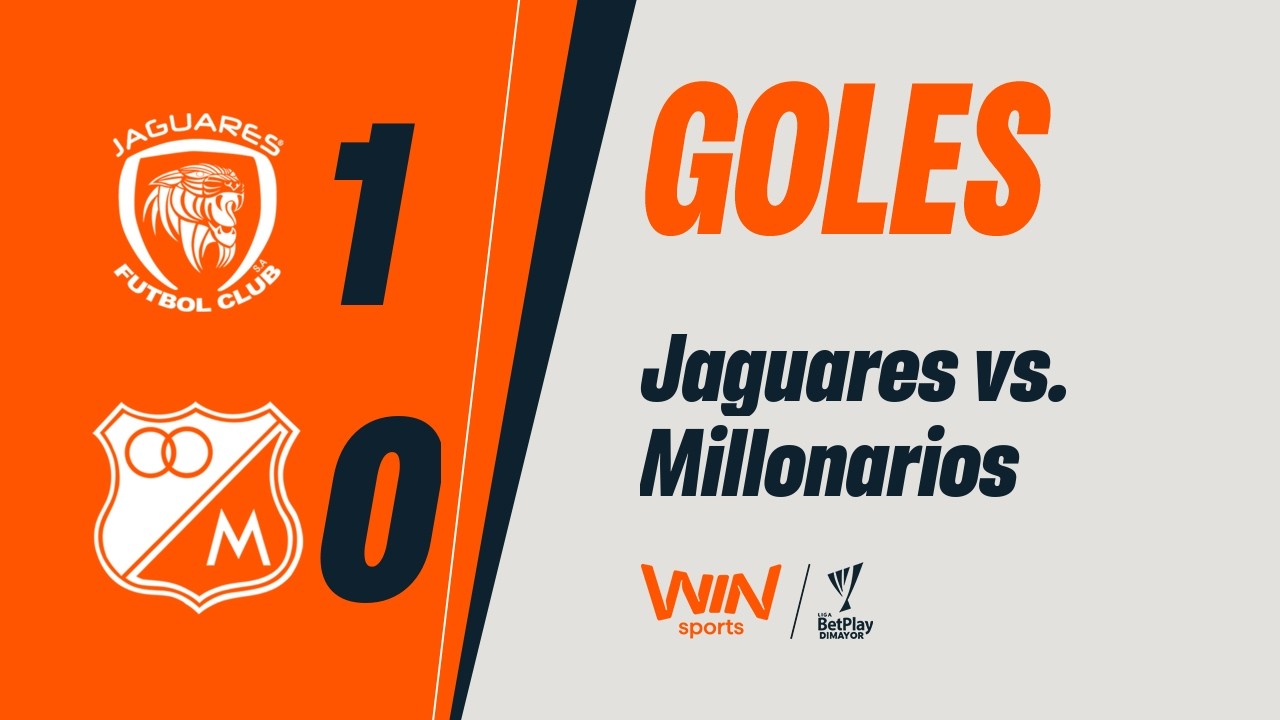 Jaguares vs. Millonarios (goles) | Liga BetPlay Dimayor 2026-1 | Fecha 15