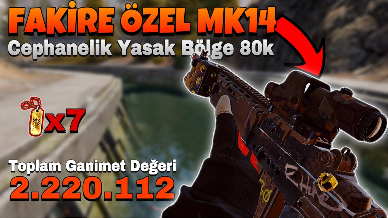 Fakir MK14’ü ile Cephanelik Yasak Bölge 80k🔥Arena Breakout Türkçe